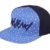 Nebelkind Snapback Cap hellblau blau gepunktet mit Stickerei edel onesize unisex - 