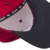 Nebelkind Snapback Cap rot schwarz mit Stickerei edel onesize unisex - 