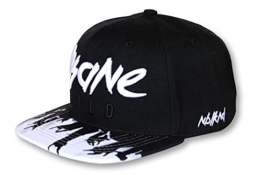 Nebelkind Snapback Cap schwarz-weiß Rock-Style onesize unisex -