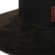 Nebelkind Snapback Cap schwarz schlicht Schirm aus synthetischem Leder onesize unisex - 