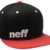 Neff Herren Schirmmütze Daily, Black/Red/White, One Size, VNF0101BLKRWHTO/S -