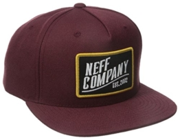 Neff Station Cap Maroon Einheitsgröße Maroon -