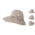 Neuen Casual Radfahren Hut Sun Cap Frühling und Sommer im Freien Sonnenhüte Strandhut Weiblicher Hüte Frauen anti UV Hut (L, Khaki) - 