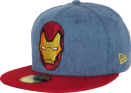 New Era 59Fifty Denim Hero Ironman 5950 Cap (Size 7+1/4 / 57.7cm) -