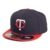 New Era 59FIFTY Minnesota Twins Baseball Cap - On Field MLB - Away - 7 3/8 -