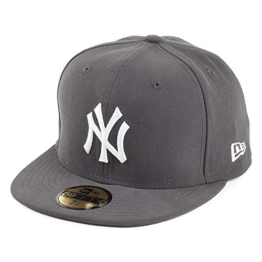 New Era 59FIFTY New York Yankees Baseball Cap - MLB - Dunkelgrau - 7 5/8 -