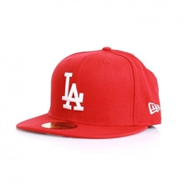 New Era 59Fiftys Cap - LA DODGERS - Scarlet-White (7 1/2) -