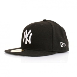 New Era 59Fiftys Cap - NY YANKEES - Black-White, Size:7 -