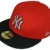 NEW ERA Baseball Cap 59FIFTY DIAMOND DENIM NEYYAN red black graphite Gr. 7 1/8 -