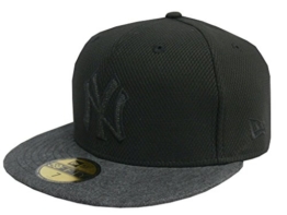 NEW ERA Baseball Cap 59FIFTY Neyyan Denim black graphite Gr. 7 1/8 -