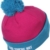 New Era Bommelmütze - SORRY I`M HOT - Bright Pink-Turquoise, Size:ONE SIZE - 