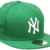 NEW ERA Cap "BASIC NY YANKEES" green Größe 7 1/4 -