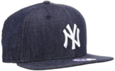 New Era Cap K Denim Base 9Fifty Neyyan, Navy/White, One size, 11066059 -