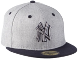 New Era Cap Top New York Yankees, Official Team Colour/ Heather Gray, 6 7/8, 80212895 -