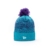 New Era Charlotte Hornets NBA '17 Pom Beanie Mütze, teal/dark purple - 