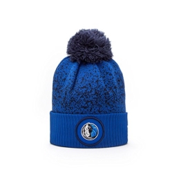 New Era Dallas Mavericks NBA '17 Pom Beanie Mütze, royal blue -