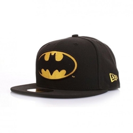 New Era DC Comics 59Fiftys Cap - BATMAN - Black, Size:7 1/8 -