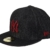 New Era Denim Fit Cap NY YANKEES Schwarz Rot, Size:7 -