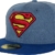 New Era Denim Hero Cap - SUPERMAN - Denim Blue-Royal, Size:7 1/4 -