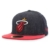 New Era Densuede Denim Cap - MIAMI HEAT - Blue-Scarlet, Size:7 1/4 -