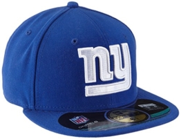 New Era Erwachsene Baseball Cap Mütze NFL On Field New York Giants 59 Fifty Fitted, Team, 6 7/8, 10529758 -