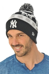 New Era Holiday Intarsia Bommelmütze NY YANKEES Mehrfarbig, Size:ONE SIZE -