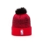 New Era Houston Rockets NBA '17 Pom Beanie Mütze, red/silver/black - 