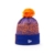 New Era New York Knicks NBA '17 Pom Beanie Mütze, blue/orange - 