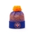 New Era New York Knicks NBA '17 Pom Beanie Mütze, blue/orange -