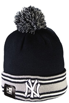 New Era New York Yankees MLB Sport Knit Wintermütze / Bommelmütze -