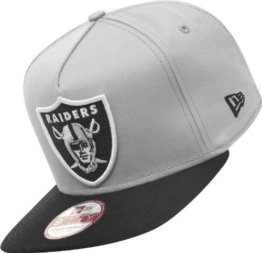 New Era NFL Reverse Oakland Raiders Cap S/M grey/black -