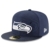 New Era Nfl Sideline 59Fifty Seasea Otc - Schirmmütze Linie Seattle Seahawks für Herren, Farbe Blau, Größe 7 7/8 -