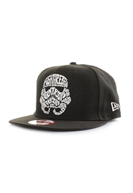 New Era Word 9Fifty Snapback STORM TROO Schwarz Weiß, Size:M/L -