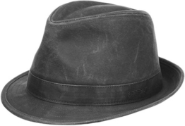 Odessa Trilby Stoffhut by Stetson (L/58-59 - schwarz) -