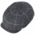 Ore Wool Six Panel Flatcap Schirmmütze Schiebermütze Fischgrat Wollcap Mütze Stetson Schiebermütze Schirmmütze (63 cm - anthrazit) - 