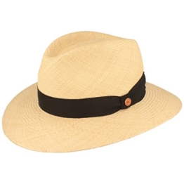ORGINAL Panama-Hut | Stroh-Hut | Sommer-Hut aus Ecuador –Traditionell Handgeflochten, UV-Schutz 40, Wasserabweisend, Bruchschutz -