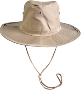 Original Australian Outdoor Buschhut Farbe Khaki Größe 57 -