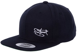 Original Flexfit Snapback Baseball Cap Dark Navy mit Stick von 2stoned -