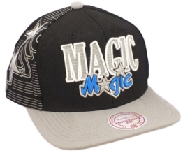 ORLANDO MAGIC - MITCHELL & NESS SNAPBACK - NJ10Z - BLACK Größentabelle: One-size-fitts-all -