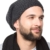 oversize Long Beanie Strick Mütze dunkelgrau - Trendy Strickmütze, Damen Herren Strick Mütze unisex, 2014, Skimütze Snowboardmütze Slouch -