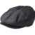 Peaky Blinders, Tellermützen, "Newsboy"-Stil, 100% Wolle, 8 Stück Gr. Large, Black Pinstripe -