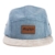 Phoenix Denim Beast 5-Panel Cap Jeans Blau Wildleder Unisex Baseball Mütze - 