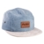 Phoenix Denim Beast 5-Panel Cap Jeans Blau Wildleder Unisex Baseball Mütze - 