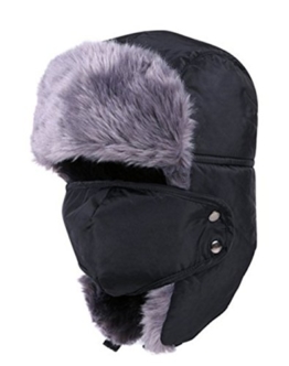 Polarmütze Fliegermütze Kunstfell Wintermütze Kunstfellmütze Tschapka Schapka Uschanka Pelzmütze Fellmütze Skimütze Snowboardmütze -