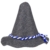 Premium Seppelhut aus 5 mm dickem Qualitätsfilz, hochwertiger Trachtenhut (Gewicht: 140 Gramm) für das Oktoberfest, der Tirolerhut mit blauer Kordel in Einheitsgröße, Hut für die Wiesn -