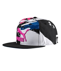 Puma LS ColourBlock SnapBack, Größe:Kids, Farbe:KNOCKOUT PINK-Graphic -