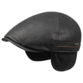 Redding Earflap Cap by Stetson (XL/60-61 - schwarz) -