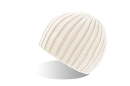ROC-4x weiß (wollweiß) Strickmütze Wollmütze Wintermütze Mütze gestrickte Wintermützen Herrenmütze Skimütze Snowboardmütze Damenmütze Damenstrickmütze Beanie Herren Damen -