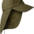 Safari Cap mit extra langem Nackenschutz Farbe Olive -