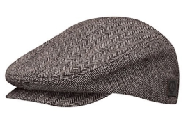 Schiebermütze braun / beige, Polyester -